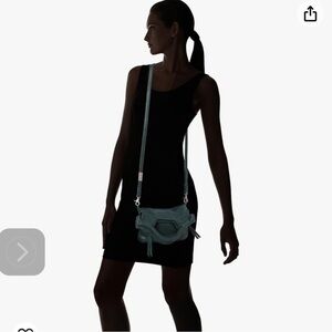 Foley + Corinna Disco city fold over leather convertible tote with long strap